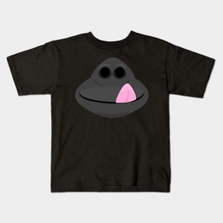 Funny gorilla mouth cartoon Kids T-Shirt